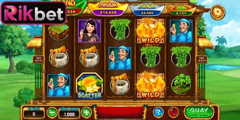 Ăn Khế Trả Vàng Rikbet - Cẩm Nang Săn Jackpot Quay Khủng 1 Bảng quy đổi thưởng chi tiết cho từng biểu tượng